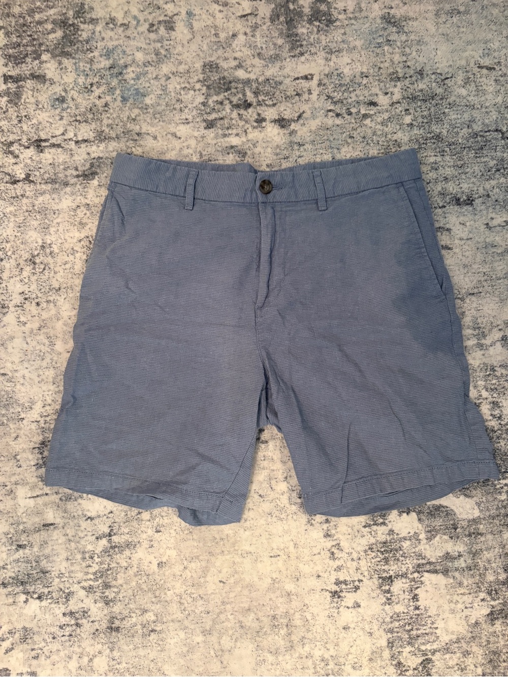 Old Navy Light Blue Flat-Front Men's Shorts